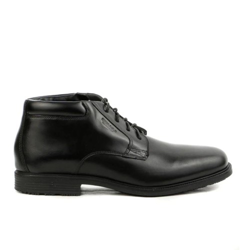 Rockport black leather - rockport, chukka
