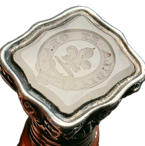 Rare british silver intaglio - british,