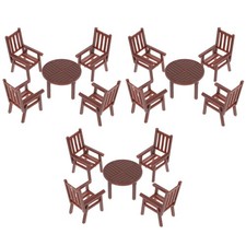 4 Sets Mini Plastic Table