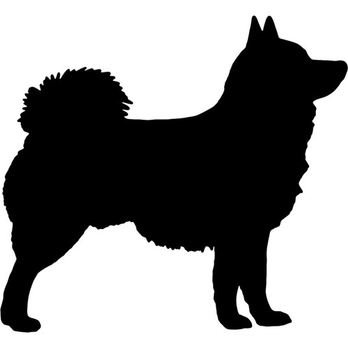 Schipperke dog silhouette - dog, silhouette'