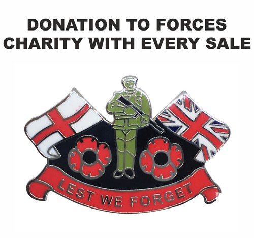 Poppie lapel badge with - lapel,