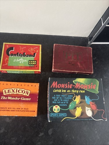 Vintage games mainly card - vintage,