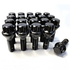 TPi Black Alloy Wheel Bolts