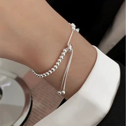 Genuine sterling silver beaded - genuine,