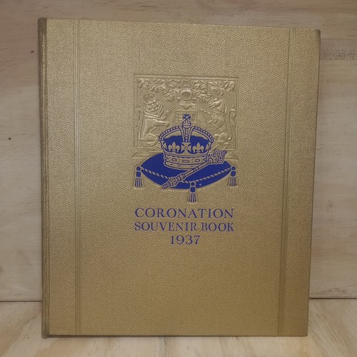 Royal coronation souvenir book - coronation,
