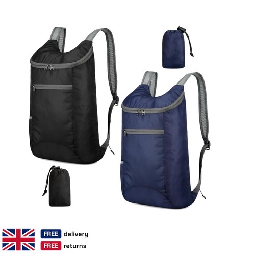 Foldable travel backpack - foldable, 20l