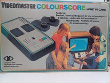 Vintage Videomaster Colourscore Home T.V. Game - h21