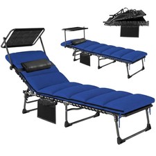 Outsunny Folding Sun Lounger