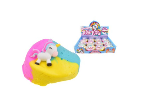 Unicorn puffy putty - puffy,