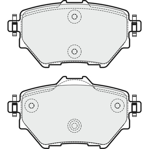 Brake pads set - brake, for