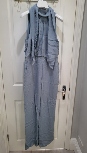 Reiss pale blue halter - 12,