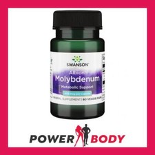 Swanson - Albion Molybdenum, 400mcg - 60 vcaps