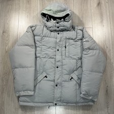 ONEILL BOARDCORE LIGHT GREY PADDED DOWN SKI/ SNOWBOARD JACKET SIZE XL