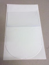 White shield shaped - shaped, tax