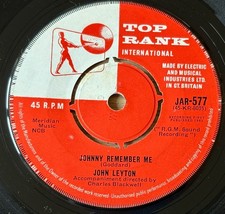 JOHN LEYTON JOHNNY REMEMBER ME