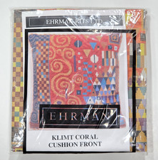Ehrman Kit Klimt Coral Cushion