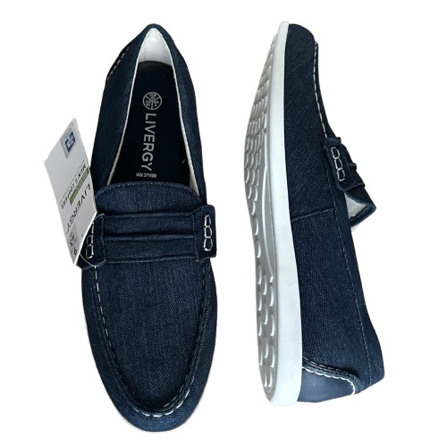 Men loafer shoes - shoes, navy