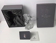 Boxed with C.O.A Beautiful Waterford Crystal Rearing Horse 24 cm Tall.