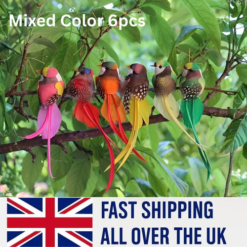 6pcs artificial colourful - 6pcs,