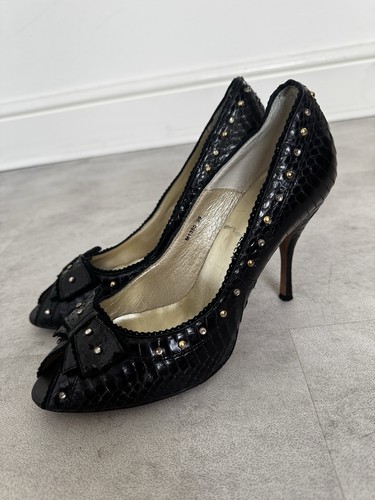 Roberto botella black heels - black,