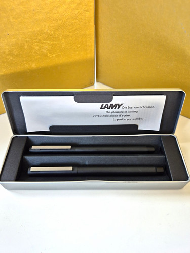 Lamy metal foutnain pen - pen, and