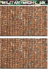 1 32 - 1 35 SCALE DIORAMA ROOF SHINGLES TILES SLATES SCENICS SET 1