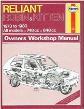 RELIANT ROBIN 750 850 SAL VAN