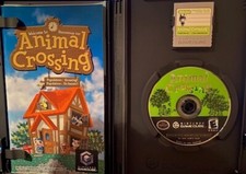 GAMECUBE/Wii:~ ANIMAL CROSSING  + MEMORY CARD + FRENCH/ENGLISH BOOK ~ {NTSC-US}