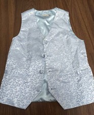 Boy Waistcoat Next 8 year blue