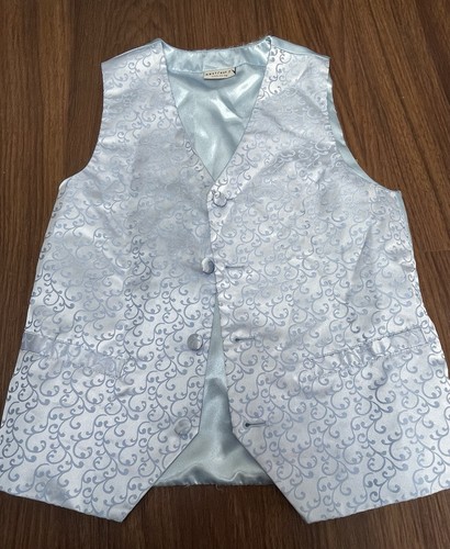 Boy waistcoat next year - waistcoat, blue