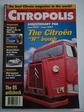 CITROPOLIS Citroen 2CV Manx MX3 DS H Van DS Pallas Magazine No.4 June-July 1997