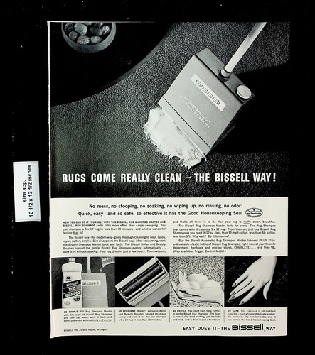 1962 bissell rug - 1962,