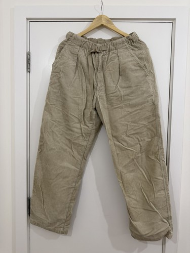 Uniqlo corduroy wide pants - u,