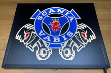 SCANIA VABIS PISTONS Truck Cab 24v Interior LED sign Illuminated Dimmer Board