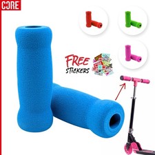 CORE Super Soft Foam Handlebar Grips for Kids Scooter/BMX/Bike *FREE Stickers*