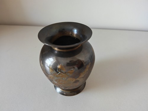 Brass vintage trench art shell - vintage,