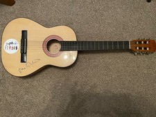 Acoustic Guitar Signed By Mike Rutherford Of Genesis With COA