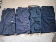 Mens Cargo Shorts Bundle X4