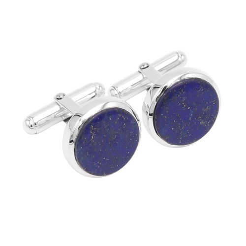 Lapis lazuli cufflinks - lazuli, 925