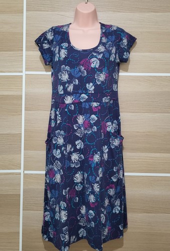 Mistral blue floral - blue, cotton
