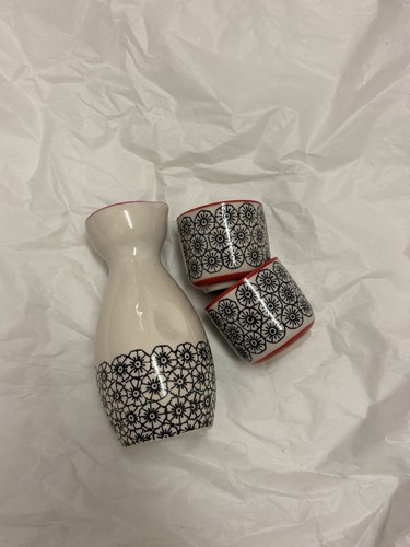 Japanese sake set with - japanese,