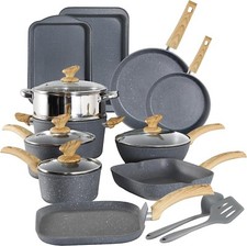 17 Piece Cookware Set Nonstick