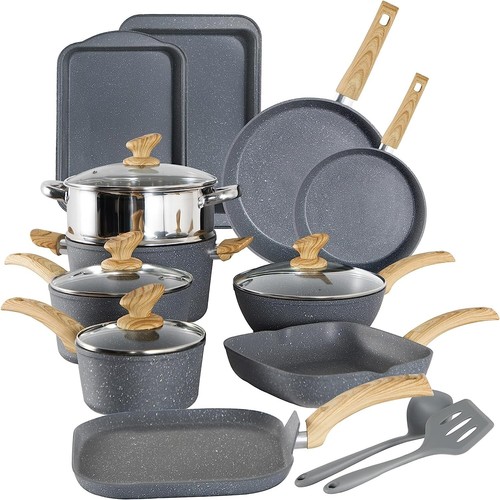 Piece cookware set - piece, nonstick