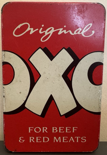 Vintage oxo cube - cube, collectible