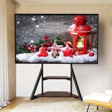 Large Wooden Floor TV Stand