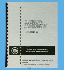 Clausing Colchester 21" Lathe