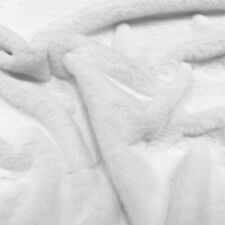 SHORT PILE Plush Faux Fur Fabric Soft Luxury Animal Material 150cm Wide