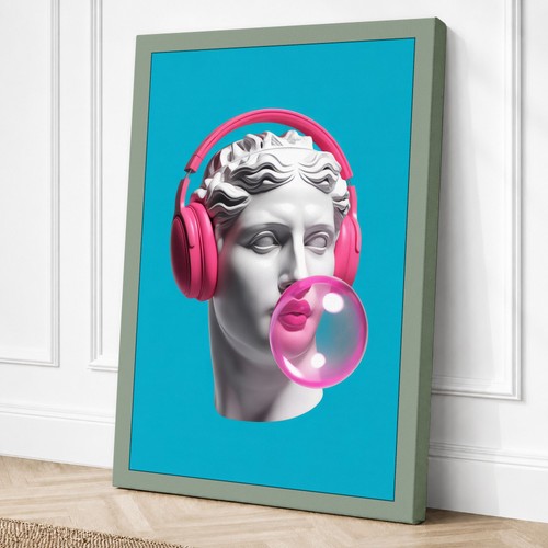 Classical pop art canvas - pop,