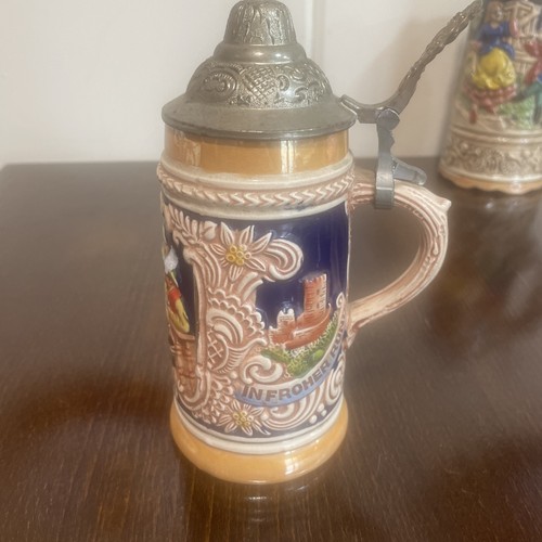 German beer stein - tankard, with
