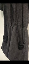 Zara Basic Dress Charcoal Grey